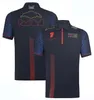 2023 New F1 Team Racing Clothes Best-selling T-shirts Sports and Leisure Quick-drying Fans Shirts Plus Size Short Sleeve Customization