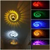 Wall Lamps Modern Creative Led Light Aluminum Hollow Cylinder Lamp Pathway Bedroom Art Home Lighting 1W 3W Drop Delivery Lights Indoo Dhslj