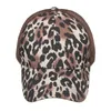 Visières Hop Sun Leopard Femmes Chapeau réglable Cap Imprimer Hommes Hip Unisexe Baseball Mesh Visor avec oreille voiture clip sur MirrorVisors Pros22