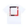 男性レディース夏の新しいTシャツオフファッションメンズ幾何学印刷Tシャツユニセックスカジュアル半袖トップスサイズS-XL