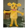 Il nuovo costume della mascotte dell'orso che cammina sveglio per adulti personalizza il personaggio dei personaggi dei cartoni animati Anime Costumi per feste di compleanno di Natale per adulti