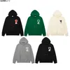 Street designer Fashion Hoodie Amis Love Men Women Fashion Label Embroidery Loose Fitting Lovers' Outfit Long Sleeved Hooded