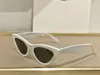 40019 남자를위한 고양이 눈 선글라스 블루 실버 거울 일요일 안경 디자이너 선글라스 그늘 acchiali da sole 안경 UV400 안경 상자