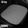 New Flax Car Seat Cover Linen Auto Chair Travel Pillow Protector Washable Breathable Front Rear Pad Universal Car Accessories Interior