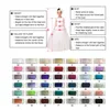 Famille Matching Tenues Mother Daughter Pageant Robes Pearls Lace Applique Flower Girl Robe Mère fille Matching Robes 230316