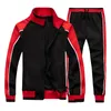 Men's Tracksuits Suad Suor Suit Casual Manga longa 2 peças roupas esportivas de corrida