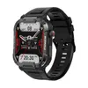 MK66 Sağlam Akıllı Saat Erkekler Büyük Pil Müzik Oyunu Fitness Tracker Bluetooth Dial Call Sport Smartwatch Erkekler İçin