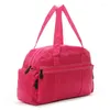 Duffel Bags Travel Bag Women 2023 Luggage Organizer Tote Solid Ladies Shoulder Waterproof Weekend PT1201