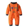 Pagliaccetti Baby Space Astronaut Costume Autunno Inverno Abbigliamento per bambino Ragazzo Ragazza Pagliaccetto Halloween Anime Cosplay Outfit 9 12 18 24 36 Mesi 230316
