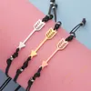 Pulseiras de link cadeia rumnvntnty 10pcs aço inoxidável flecha de seta