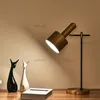 Minimalistische Eisen-Tischlampe, kreative Metall-Taschenlampe, Luxus-Hotel, Bar, Café, Arbeitszimmer, Wohnzimmer, Nachttisch, goldene Schreibtischbeleuchtung