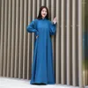 Abbigliamento etnico 2023 Moda femminile Burqa musulmano Abito islamico tradizionale di grandi dimensioni Medio Oriente Dubai Abaya caftano turco