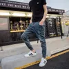 Men's Jeans Japanese Retro Washed Old Jeans Pants Men Vintage Loose Hip Hop Harem Pants Large Size Skinny Feet Slim Trousers Men Clothes 230316