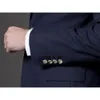 Men's Suits Blazers Men Suit Men Tuxedo Custom Made Wedding Suits For Men Tailored Light Navy Blue Mens Suits With Pants Costume Sur Mesure Homme 230316