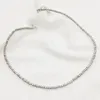 Girocollo Donna Collana di perline in argento Decorativo Clavicola regolabile Boho Accessori per gioielli corti