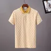 Mens Polo Polo Shirt Designer T Shirt Wysokiej jakości koszule polo Designer koszule Drukuj zwykłe koszulki z krótkim rękawem