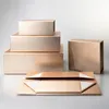 Present Wrap Cuboid Clamshell Magnetic Folding Gift Paper Box Stor tjock bröllopsfest Wrap Storage Candy Packaging Box 230316