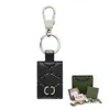 Designers KeyChain Classic Letters Men bilkedja Kvinnor Fashion Bag Pendant Brand Gold Buckle Key Ring