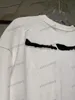 xinxinbuy Herren Designer T-Shirt 23SS Paris Bär Buchstabe Jacquard Kurzarm Baumwolle Damen Schwarz Weiß XS-2XL
