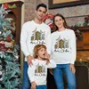Familjmatchande kläder Familj Jultröjor Sweatshirt Outfits Sweaters Christmas Tree Matching Party Clothes Adult Pappa Mamma barnkläder Baby 230316