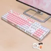 Topptryckt körsbär/himmel tema 104 Tangent KeyCaps Keys Caps Set for Mechanical Keyboard for Gaming Mechanical Keyboard MX KeyCaps