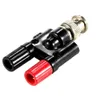 Acessórios para osciloscópio Hantek HT Banana Plug BNC para MM Adaptador Dual Jack Female Conector Coaxial para Diagnóstico de Carro