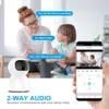 Telecamere IP Telecamera IP HD 2K WIFI per interni Telecamera PTZ wireless Tracciamento automatico Telecamera di sicurezza domestica Baby monitor audio bidirezionale iCSee APP 230314