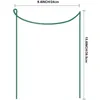 Tuinbenodigdheden Andere Steunpalen 2-Pack Halfronde Metalen Plantensteunen Ringrand Ri