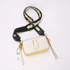 Fashion all-match Evening Bags New Cross Grain Cowhide Camera Bag Small Square Bag Single Cross Body Wide Shoulder Strap Fashion All-match Women Bag