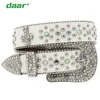 Belts Western Belts Fashion Casual Luxury Strap Diamond Belt Cowgirl Cowboy Bling Crystal Cinturones Para Hombre 230314