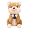 NIEUW DIEREN SHIBA INU PLUSH DOL CUST CARTOON SITENST POSTURE PET DOG DOEN PLUSH TOETE TOOM CAR Decoratie Geschenk LA561