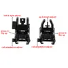 Tactical Front and Rear Flip Up Sight Full Metal Construction Micro Rifle Optic Sight for M4 AR15 fit 20mm Picatinny Rail