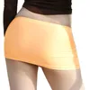 Spódnice seksowne damskie bieliznę bodycon mini spódnica niska rise minisplirt solidny kolor elastyczny pasek basen plażowy