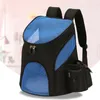 Viaggio per cani all'aperto Borsa a rete portatile Zaino traspirante Pieghevole Grande capacità Cat Carrying Outdoor Pet 230314