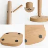 Hooks & Rails Cute Tree Shape Wooden Coffee Tea Cup Holder Practical Mug Drying Cups Storage Rack Drinkware Shelf Six Brackets