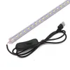 LED -stroken 10 cm 20 cm 35 cm 40 cm 50 cm 5V USB LED BAR LICHT SMD 5630 Stijgelste strip hard licht met aan/uit schakelaar keukenkast licht P230315