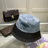 Män damer lyxiga designer hinkar hattar hink hatt mode social party sol hatt brev bomull mössa casquette 888