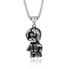 Pendanthalsband Fashion Trend Titanium Steel Halsband Personlighet All-Match Hip-Hop Cartoon Character