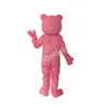 Costume de mascotte de chat rose de dessin animé professionnel simulation de personnage de dessin animé tenues costume adultes tenue de carnaval de noël déguisement pour hommes femmes