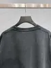 メンズTシャツメンズセータースーツフード付きカジュアルファッションカラーストライプ印刷USAサイズ高品質のワイルド通気性長袖HM TシャツアウターT230317