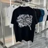 メンズTシャツデザイナーティーメンズサマーショートスリーブTシャツエンボリダークルーネックカジュアルトップス