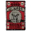 Locomotive Club Vintage signe en étain en métal affiche murale décoration Garage Bar café art plaque de fer peinture minable Style rouille Plaques 30X20 cm W03