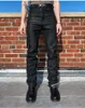 Jeans pour hommes Firmranch Black Oil Wax Jeans pour hommes / femmes Archive Mode Streetwear Skinny Pencil Denim Pantalon Slim Fit Moto 230316