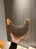 Designer Demi-Lune Axillaire Sac Pochettes Sac À Main Sac À Main En Cuir Plaine Lettre Matériel Top Qualité Femmes Sac À Main Réglable Shoudler Strap M81098 Pochette Sous Les Bras