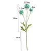 Decorative Flowers & Wreaths 64cm Silk Artificial Chrysanthemum Branch DIY Wedding Home Decoration Flower For Scrapbooking Bouquet