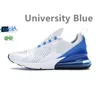 Hombres Mujeres 270 Zapatos para correr Zapatilla de deporte Triple Negro Blanco Universidad Rojo Azul Apenas Rosa Antracita Azul marino Hueso Tigre Cactus Entrenadores para hombre Zapatillas deportivas Chaussure