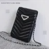 Magnifique BrandP Bandoulière Bandoulière Designer Sacs de téléphone Étuis pour iPhone 15 14 13 12 11 16 17 18 Pro Max X Xs Samsung S23 S21 S22 S24 S25 S26 Plus Sac en cuir ultra luxe