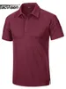 Polos para hombres TACVASEN Polos militares tácticos de verano Camisetas para hombres Camisetas de combate del ejército Camisetas de trabajo al aire libre con bolsillos con cremallera Jersey 230316