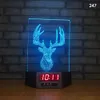 2023 LED Gadget night light luminous 3d small night light creative gift led wireless USB table lamp colorful remote control