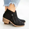 Platform Ankle Boots For Men Women Unisex Style Nappa Leather Lace-up Classic Color Size 35-48